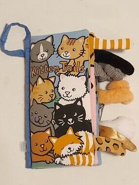 ADORABLE Jellycat Kitten Tails Book